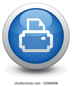 The dark blue button for a site web. A vector illustration, it is easy to edit and change.
