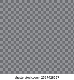 Dark blue checkerboard pattern. Geometric square design. Seamless vector grid.