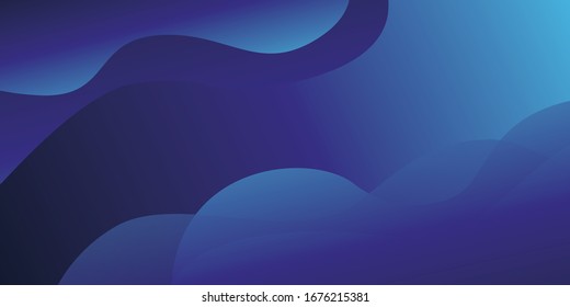 dark blue cloud background vector