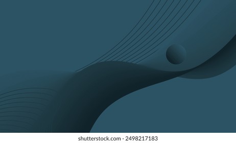 Dark Blue color abstract background. Modern design template for web cover