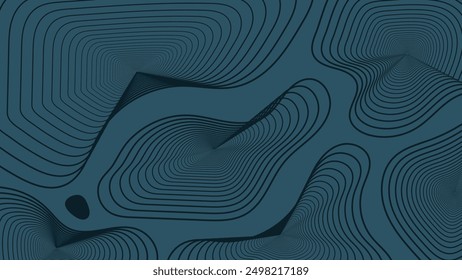Dark Blue color abstract background. Modern design template for web cover