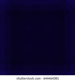 dark blue color geometric background. polygonal style consist of triangle. vector illustration
