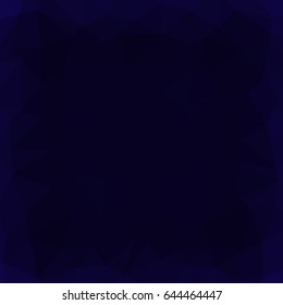 dark blue color geometric background. polygonal style consist of triangle. vector illustration