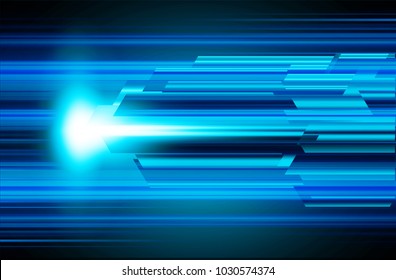 Dark blue color Light Abstract Technology background for computer graphic website internet and business. move motion blur. fast speed vector