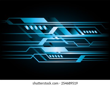 Dark blue color Light Abstract Technology background for computer graphic website internet. circuit. black