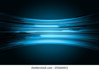 Dark blue color Light Abstract Technology background for computer graphic website internet and business. 
