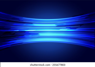 Dark blue color Light Abstract Technology background for computer graphic website internet and business. 