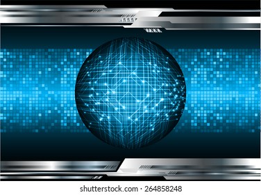 dark blue color Light Abstract Technology background for computer graphic website internet and business. circuit. silver background. Pixel, mosaic, table