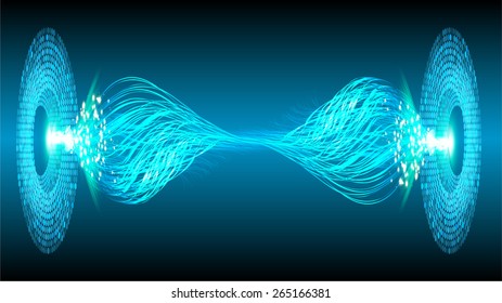 dark blue color Light Abstract Technology background for computer graphic website internet and business. circuit. silver background.