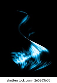 dark blue color Light Abstract Technology background for computer graphic website internet and business.