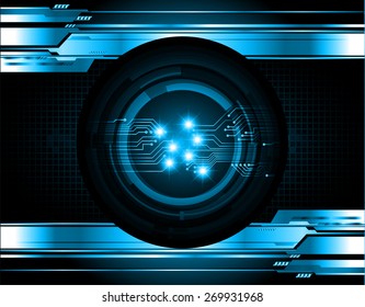 dark blue color Light Abstract Technology background for computer graphic website internet and business. circuit. vector illustration.
