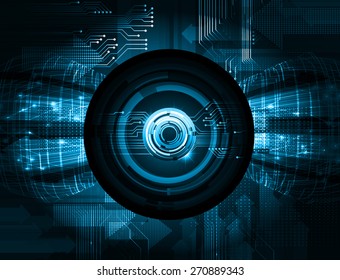 dark blue color Light Abstract Technology background for computer graphic website internet and business. circuit. vector illustration.