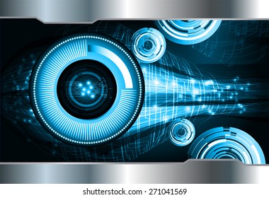 dark blue color Light Abstract Technology background for computer graphic website internet and business. circuit. vector illustration. silver