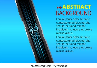 dark blue color Light Abstract Technology background computer graphic website internet and business. circuit. vector illustration. text box. Brochure. card. banner flyer magazine. Design label.