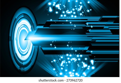 dark blue color Light Abstract Technology background for computer graphic website internet and business. circuit. vector illustration. infographics