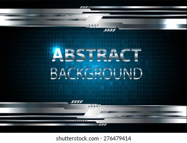 dark blue color Light Abstract Technology background computer graphic website internet and business. circuit. vector illustration. text box. Brochure. card. banner flyer magazine. Design label. pixel