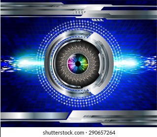 dark blue color Light Abstract Technology background for computer graphic website internet and business. circuit. vector illustration. abstract digital . silver. infographics. eye.