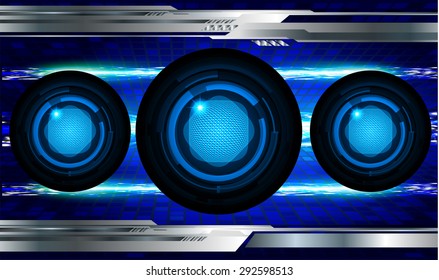 dark blue color Light Abstract Technology background for computer graphic website internet and business. circuit. vector illustration. silver. infographics. molecule atom electron neutron nuclear