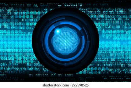 dark blue color Light Abstract Technology background for computer graphic website internet and business. circuit. vector illustration. infographics. molecule atom electron neutron nuclear