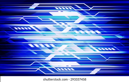 dark blue color Light Abstract Technology background for computer graphic website internet and business. circuit. vector illustration. wave. infographics.