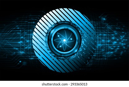 dark blue color Light Abstract Technology background for computer graphic website internet and business. circuit. vector illustration. infographics.
