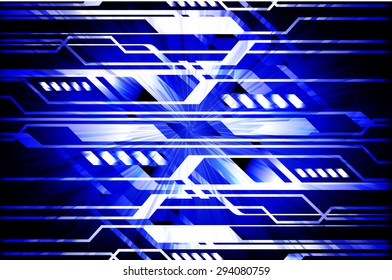 dark blue color Light Abstract Technology background for computer graphic website internet and business. circuit. vector illustration. wave. infographics.