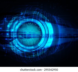 dark blue color Light Abstract Technology background for computer graphic website internet and business. circuit. illustration. digital. infographics. motion. code background. www. vector. Spark