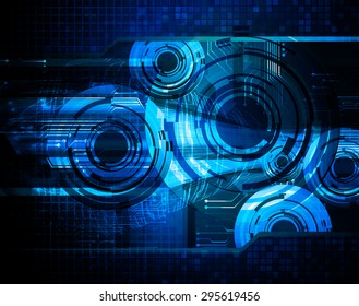 dark blue color Light Abstract Technology background for computer graphic website internet and business. circuit. illustration. digital. infographics. motion. code background. www. vector. Spark