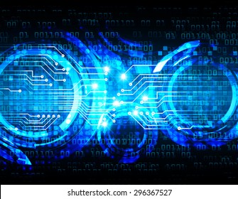 dark blue color Light Abstract Technology background for computer graphic website internet and business. circuit. illustration. digital. infographics. binary code background. www.vector.Spark.zero one