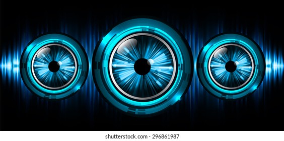 dark blue color Light Abstract Technology background for computer graphic website internet and business. circuit. vector illustration. abstract digital . infographics. ray beam. move motion blur wave