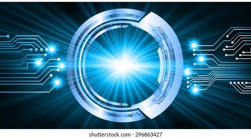dark blue color Light Abstract Technology background for computer graphic website internet and business. circuit. vector illustration. abstract digital. infographics. beam. ray. cyber. Spark