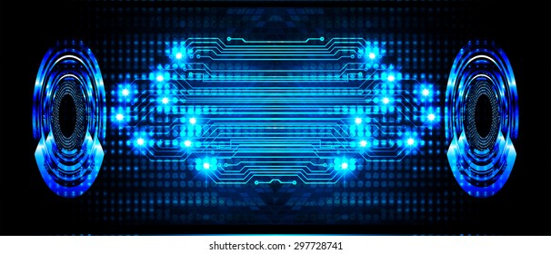 dark blue color Light Abstract Technology background for computer graphic website internet and business. circuit. illustration.digital.infographics. binary code background. www.vector.motion move blue