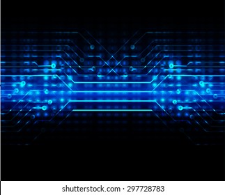 dark blue color Light Abstract Technology background for computer graphic website internet and business. circuit. illustration.digital.infographics. binary code background. www.vector.motion move blue