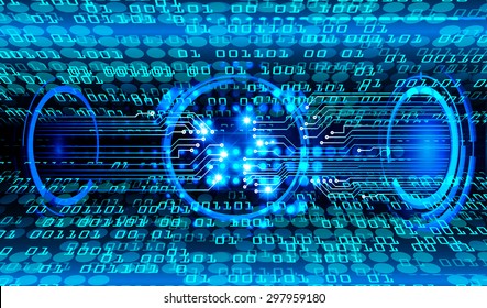 dark blue color Light Abstract Technology background for computer graphic website internet and business. circuit. illustration.digital.infographics. binary code background. www.vector.motion move blur