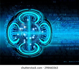 dark blue color Light Abstract Technology background for computer graphic website internet and business. circuit. illustration.digital.infographics. binary code. www.vector.motion move blur.