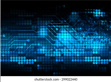 dark blue color Light Abstract Technology background for computer graphic website internet and business. circuit. illustration.digital.infographics. binary code. www. vector.motion move blur.