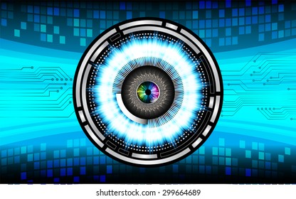 dark blue color Light Abstract Technology background for computer graphic website internet and business. circuit. vector. illustration. digital. infographics. eye