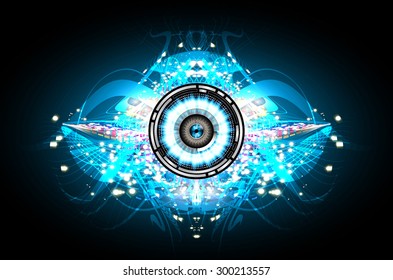 dark blue color Light Abstract Technology background for computer graphic website internet. circuit.illustration.digital.infographics. binary code background. www. vector. Spark. eye. motion move blur