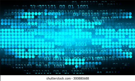 dark blue color Light Abstract Technology background for computer graphic website internet and business. circuit. illustration. infographics. binary code.www.vector.motion move blur.one zero