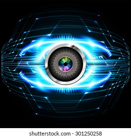 dark blue color Light Abstract Technology background for computer graphic website internet web. circuit. illustration. infographics. binary code background. www. vector. Spark. motion move blur. eye
