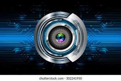 dark blue color Light Abstract Technology background for computer graphic website internet and business. circuit. vector illustration. abstract digital . silver. infographics. eye.