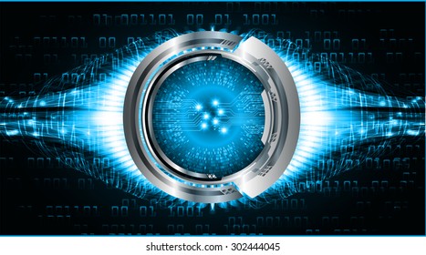 dark blue color Light Abstract Technology background for computer graphic website internet and business. circuit. vector illustration. abstract digital . silver. infographics. eye.