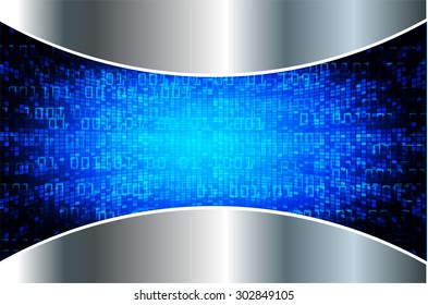 dark blue color Light Abstract Technology background for computer graphic website internet and business.circuit.illustration.digital.infographics.binary code. www.vector.motion move blur. silver