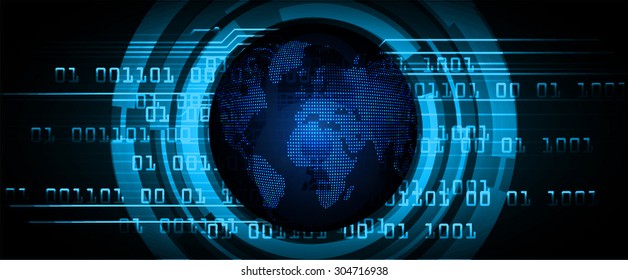 dark blue color Light Abstract Technology background for computer graphic website internet and business.circuit.vector illustration. abstract digital. infographics. motion move blur.World map