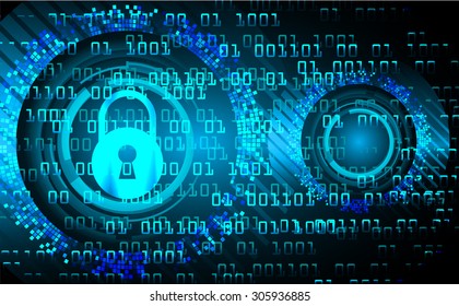 dark blue color Light Abstract Technology background for computer graphic website internet and business. circuit. vector illustration. infographics. motion move blur.neon. lock, key, Padlock