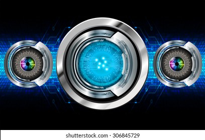 dark blue color Light Abstract Technology background for computer graphic website internet and business. circuit. vector illustration. abstract digital . silver. infographics. motion move blur. eye