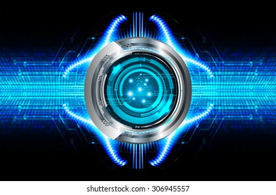 dark blue color Light Abstract Technology background for computer graphic website internet and business. circuit. vector illustration. abstract digital . silver. infographics. motion move blur. eye
