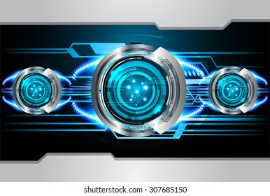 dark blue color Light Abstract Technology background for computer graphic website internet business. circuit. vector illustration. abstract digital .silver. infographics. motion move blur.neon. eye