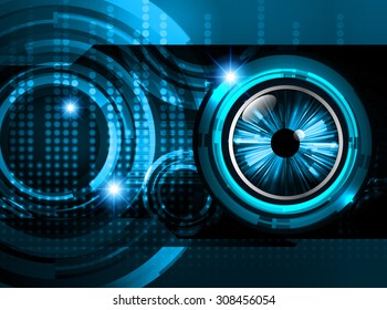dark blue color Light Abstract Technology background for computer graphic website internet business. circuit. vector illustration. abstract digital .silver. infographics. motion move blur.neon. eye