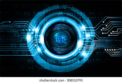 dark blue color Light Abstract Technology background for computer graphic website internet business. circuit. vector illustration. abstract digital. infographics. motion move blur.neon. eye